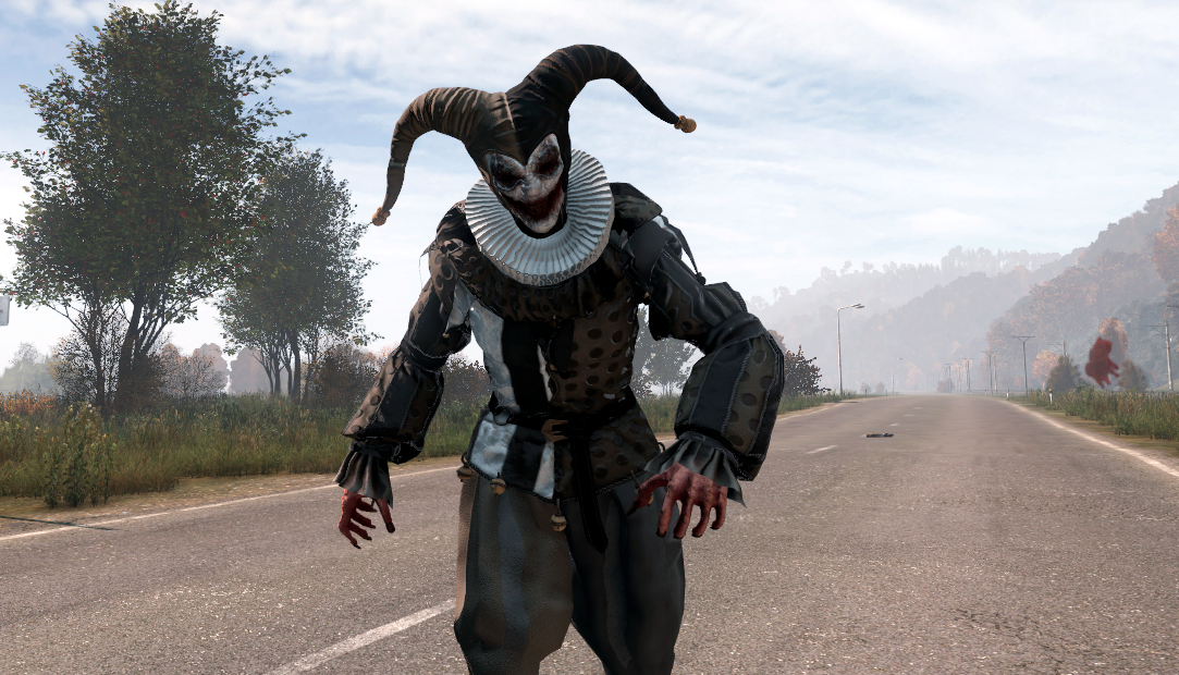 Jester - зомби клоун